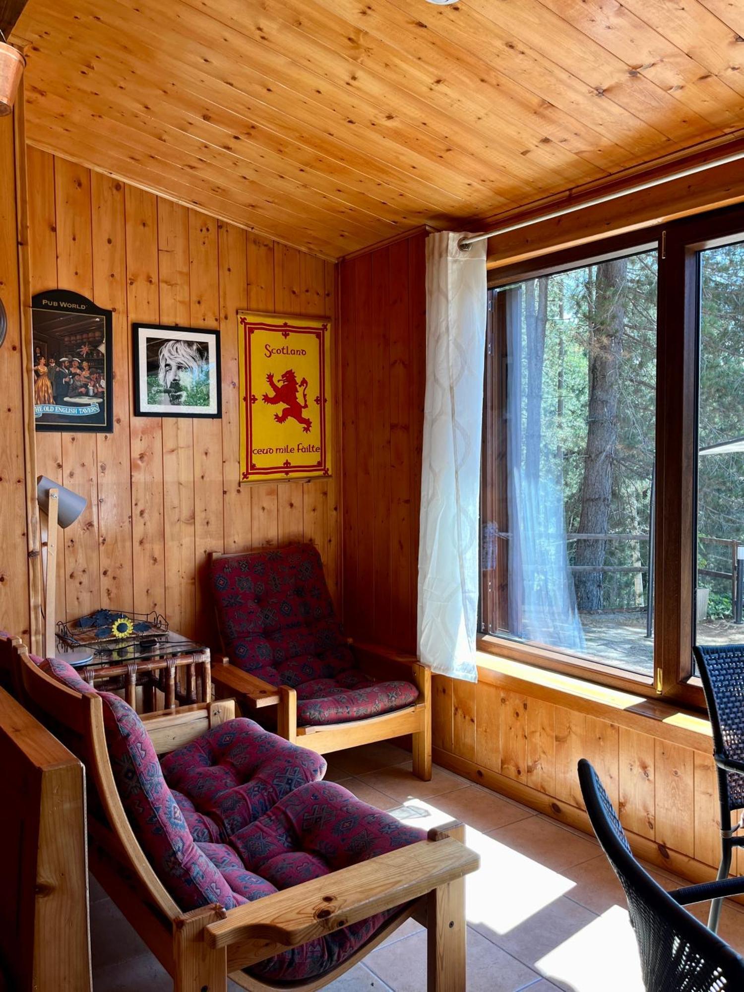 Chalet Natura La Taverna Dei 3 Porcellini Cavaliere  ภายนอก รูปภาพ